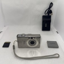 Canon IXUS 40 4.0MP Digital Camera Tested Plus Charger Battery 2GB SD Card Retro