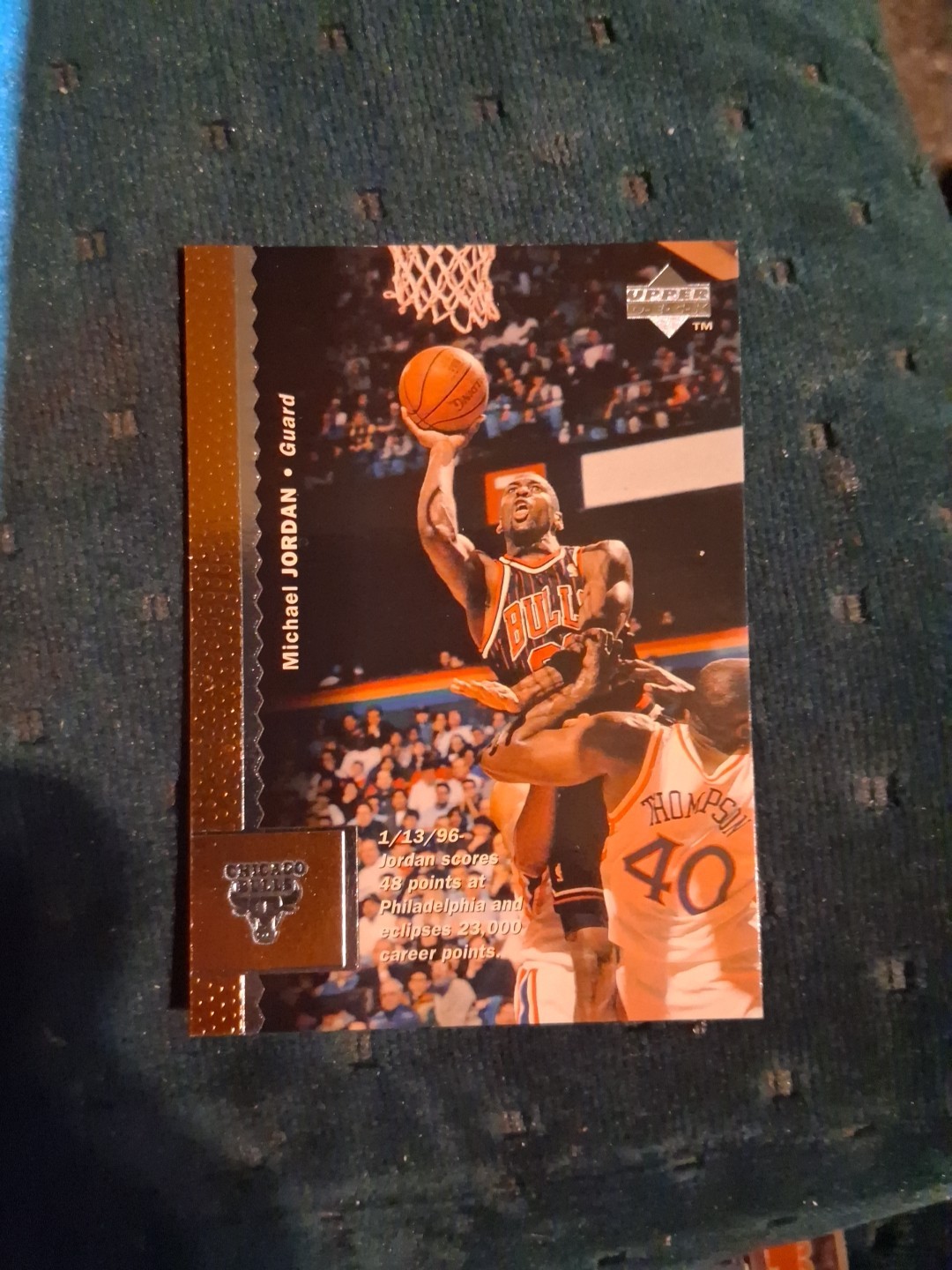 1996-97 Upper Deck - Michael Jordan Card #16 Chicago Bulls
