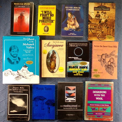 #ad #ad Native American Book Lot 12 Books 5 Signed Sioux Modoc Yurok Navajo Nez Perce $115.00