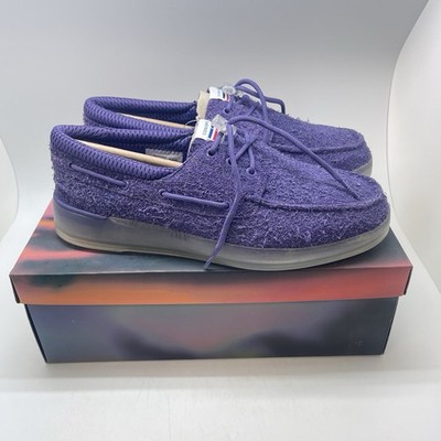 Sperry x Concepts 3-Eye Cup Top Siders Sneakers Mens 11.5 Purple STS25739 New