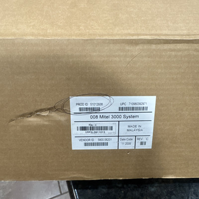 Mitel 3000 Phone System LR5800.06201 New In Box 51012938
