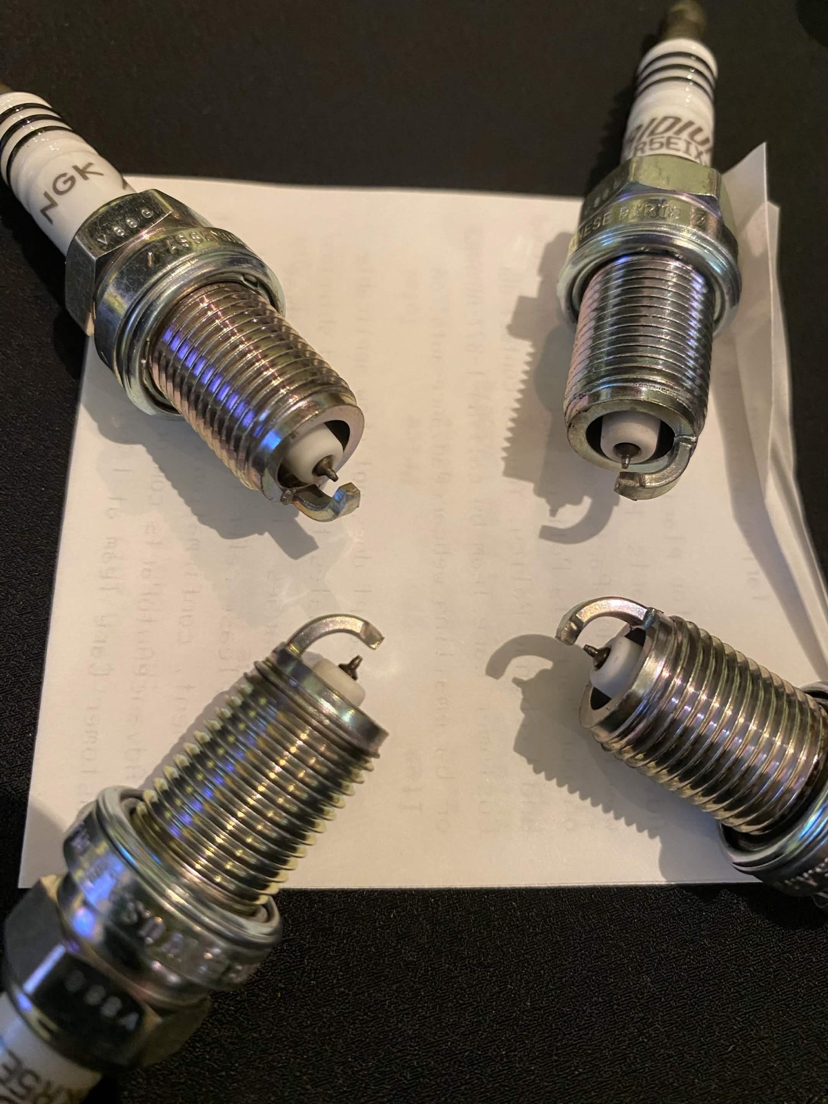 NGK Iridium IX BKR5EIX-11 Spark Plug 4-PACK