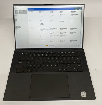 Dell Xps 15 9500 15'' i7 10750H 16GB RAM 512GB NVMe in Grade D Bauschaden