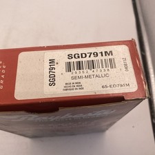 Raybestos MGD791MH / SGD791M Semi-Metallic Brake Pads Made In India