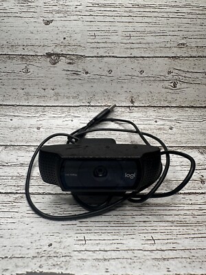 Logitech C920 Carl Zeiss 1080p HD USB Webcamera - Black