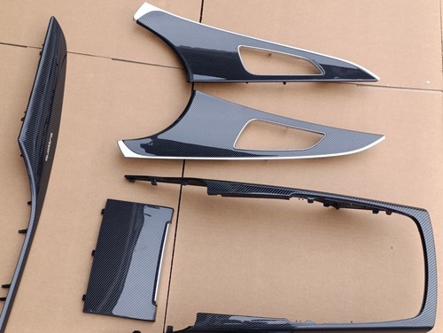 Audi A6 C7 4G S6 RS6 LHD CARBON FIBER Interior trim Insert Set Quattro NEW - Picture 8 of 11