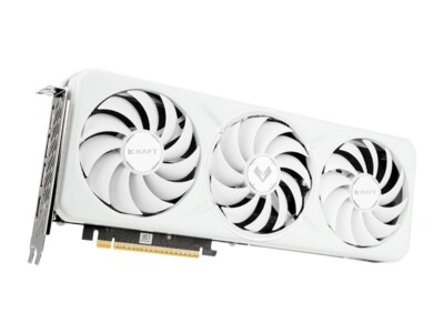 MAXSUN Intel ARC B580 iCraft White Computer Graphics Cards 12GB Video Card