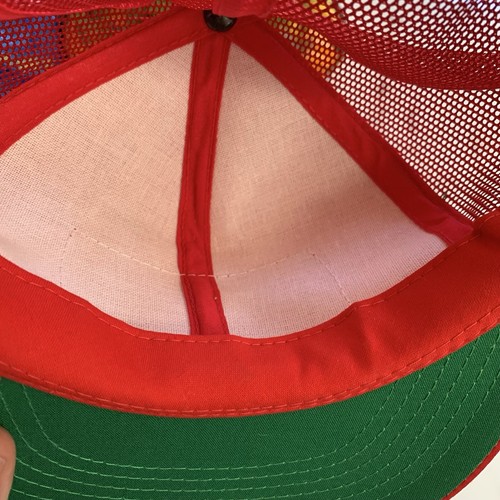 Vintage CF Freight Consolidated Freightways Red Mesh Patch SnapBack Trucker Hat - Picture 9 of 14