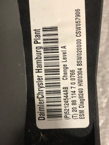 2007 Jeep Commander 2WD Gear Shift Control Assembly Transmission Shifter New OE - Picture 5 of 6