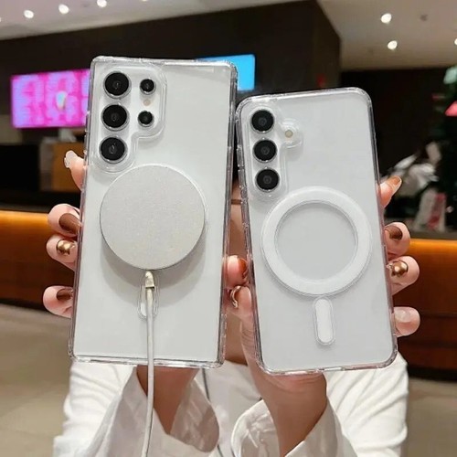 Compatible with Samsung Galaxy S24/S23/S22 Phone CasesTransparent Magnetic Phone - Picture 14 of 14