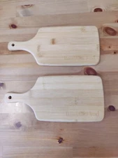 2 Boar's Head Cutting Boards Sandwich Board 12”x 5” Cheese Meat Snack Serv Tray 