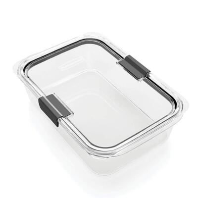 Rubbermaid Brilliance 9.6 Cup Food Storage Container BPA Free Leak Proof Design