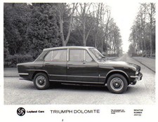 Triumph Dolomite 1850 original black & white Press Photo Pub. No. 260162