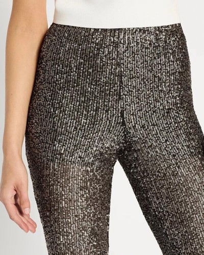 BNWT SASS & BIDE "Lost In Space" Sequin Leggings - Size Large - $290 - Picture 5 of 9