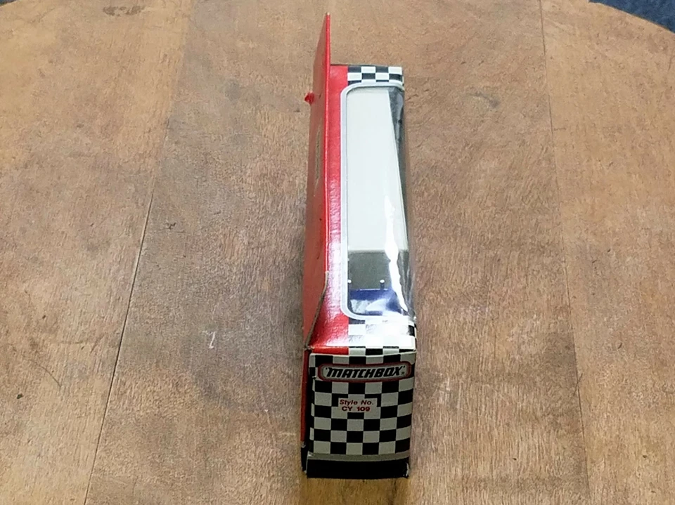 Matchbox White Rose Transporters Super Star 1991 1:87 Bill Elliott/Melling Ford Foto 2 de 4