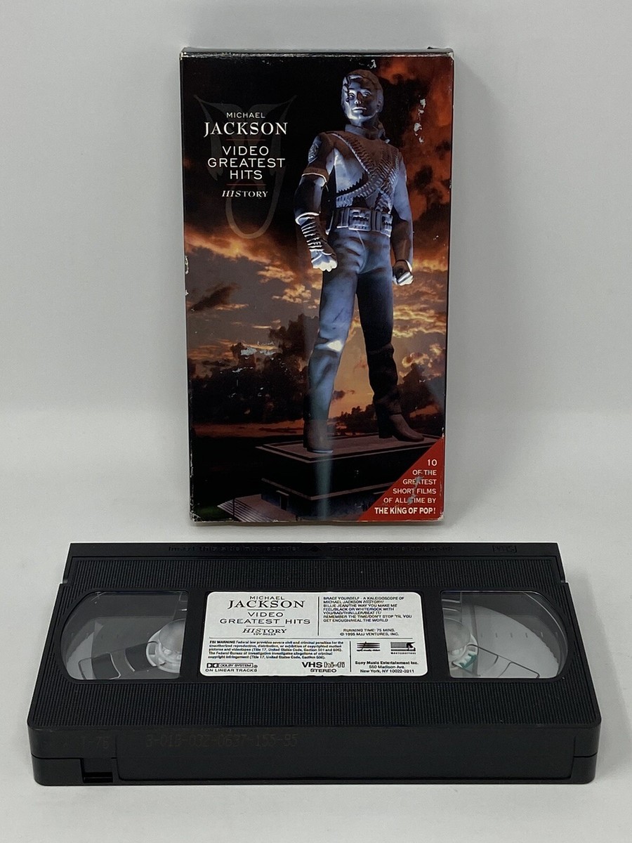今は亡き、マイケル・ジャクソン/ビデオ・グレイテスト・ヒッツ～ヒストリー Amazon.com: Video Greatest Hits - HIStory [DVD] : Michael
