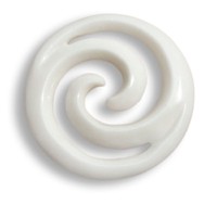 Tribal Amulett AnhäNger Kette Horn Maori Koru KettenanhäNger Inkl. Band PB129