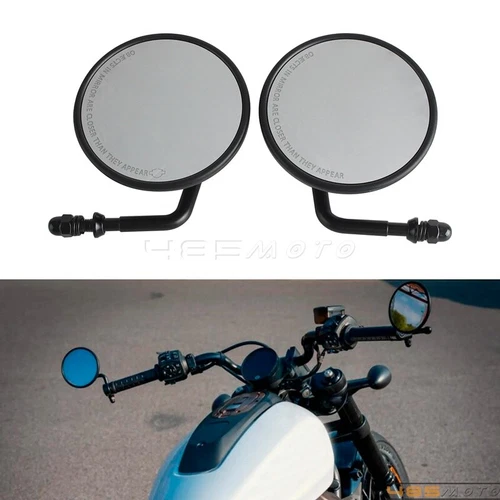 Pair Rear View Mirrors For Harley Sportster S RH1250 Nightster RH975 2022 2023