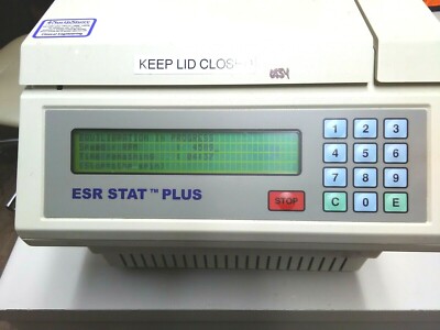 HemaTechnologies ESR STAT PLUS analyzer Model HT2001 (L3)
