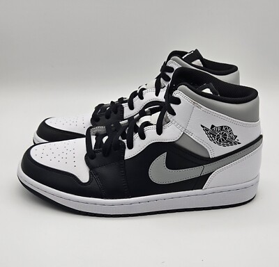 Nike Air Jordan 1 Mid White Shadow - 554724-073 neu