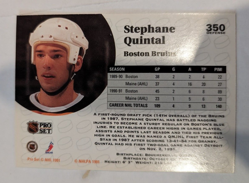 1991 NHL PRO SET IN EXCELLENT CONDITION PICK YOUR CARDS #346 - 500 - Picture 9 of 309