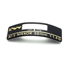 New Number Logo Replacement For Nikon AF-S 50mm 1:1.4 Label Camera Repair Part