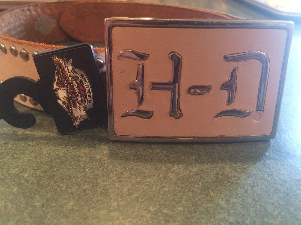 Harley-Davidson pink Leather Belt Harley-Davidson | Accessories | Harley Davidson Womens Hd  main image 3