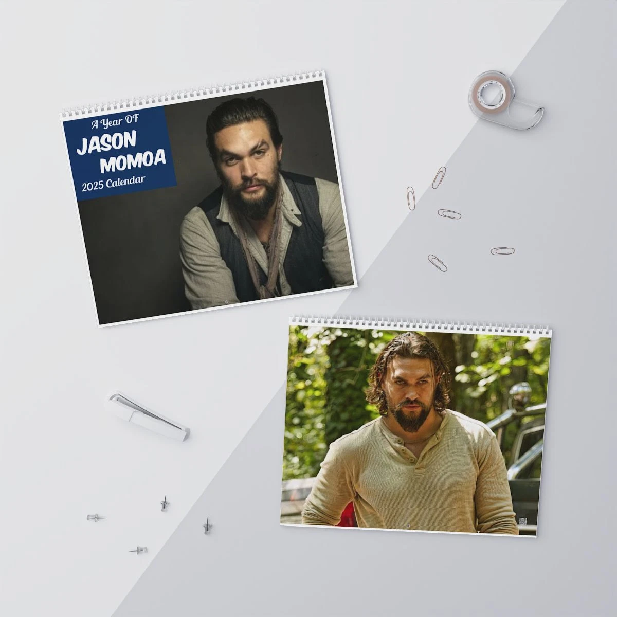 Jason Momoa 2025 Wall Calendar