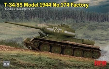Rye Field 1/35 T-34/85 Model 1945 No.174 Factory #5040 #RM-5040 *SEALED*📌USA