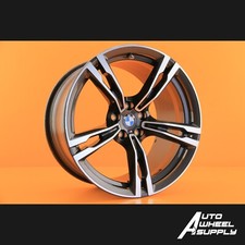 BMW M5 2018-2022 Dark Grey Machined Style 705M OEM 19 Inch REAR Wheel Rim