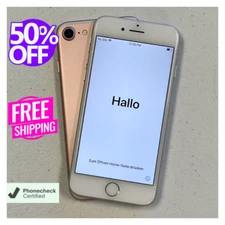 Apple iPhone 7 - 32GB/128GB - Rose Gold, Black, Red 4G Mint Condition