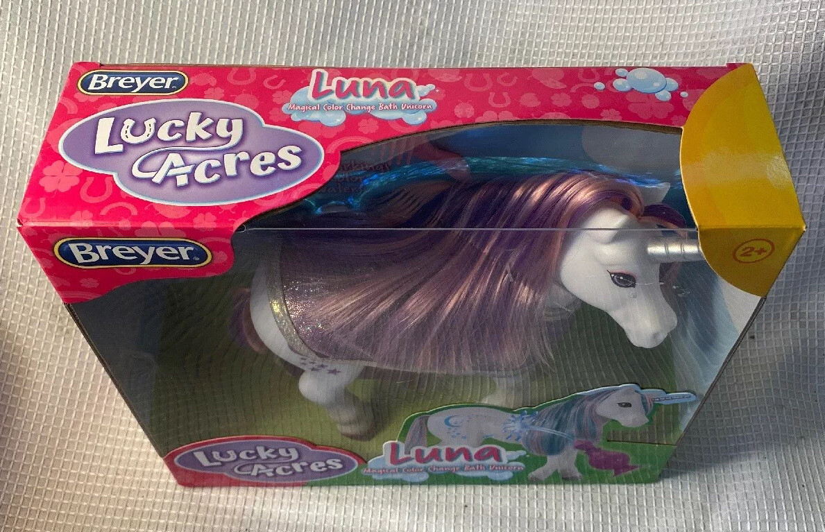 luna bath time unicorn