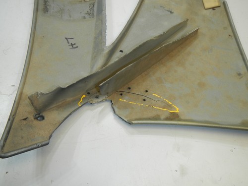 Gas fuel petrol tank cover shrouds 1999 KTM 640 LC4 Adventure Enduro EGS-E - Picture 3 of 13