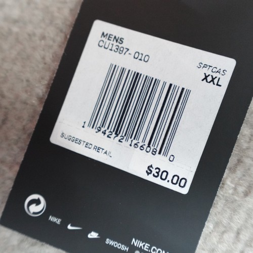 Nike T-shirt 2XL Black NYC Double Sided NEW - 第 4/12 張圖片