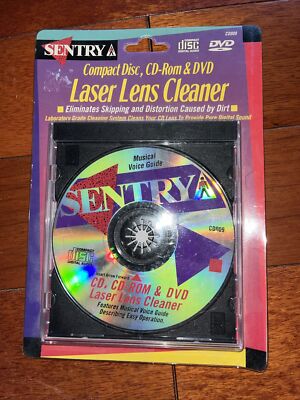CD Blu-ray DVD Laser Lens Cleaner Sentrya CD009-P