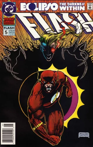 Flash Annual #5 Newsstand Cover (1987-2000) DC
