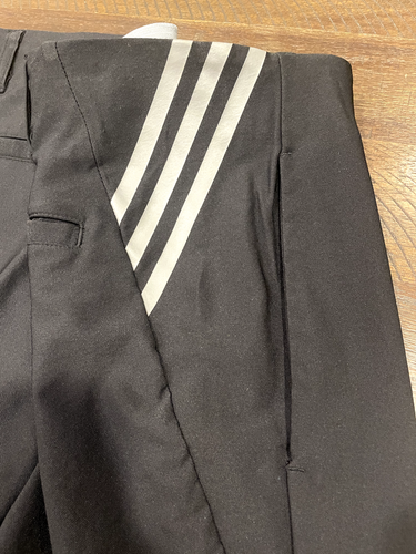 Neu ohne Etikett Adidas Primegreen Herren Golfhose Taper 32 x 32 schwarz Stretch GU2676 - Bild 7 von 7