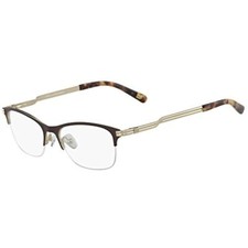 NEW Diane von Furstenberg DVF 8064 210 Brown Eyeglasses 50/17/135