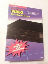 Discwasher Video Wet Head Cleaner Vhs
