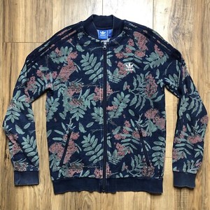 adidas floral track jacket