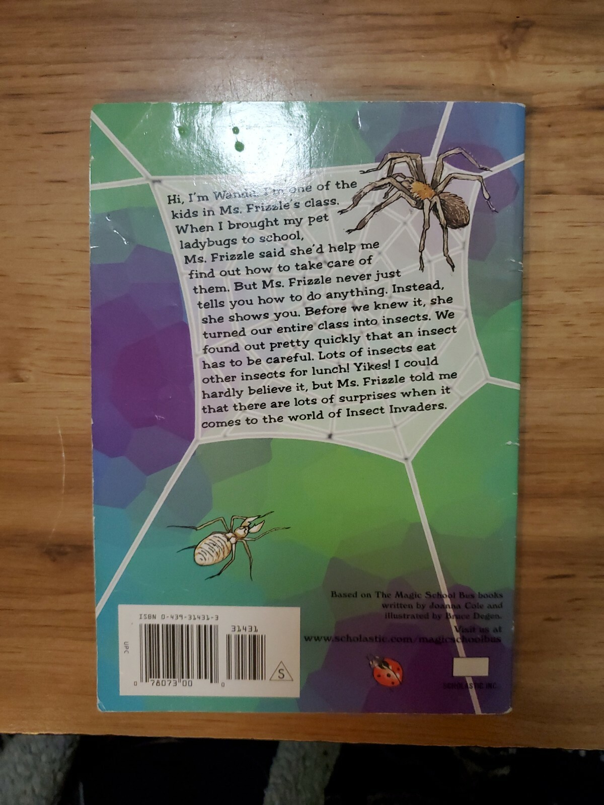 The Magic School Bus Ser.: Insect Invaders by Anne Capeci and Eva Moore...