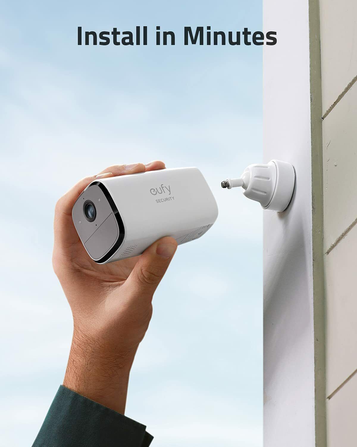 eufy SoloCam E40 2K Wireless Outdoor Security Camera 2-Way Audio w/ Alexa|Refurb - Picture 5 of 7