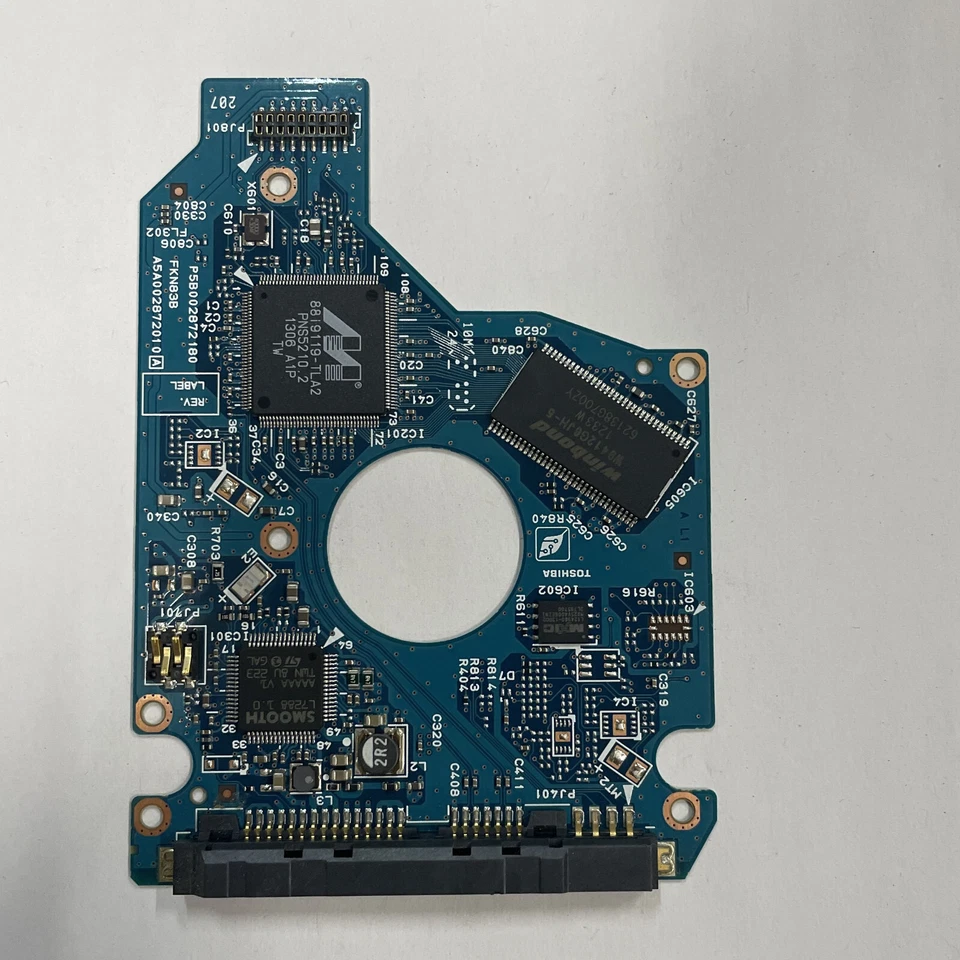 Toshiba G002872A 2.5 SATA HDD PCB Board 010 C0/MG002W HDD2F41 MK6461GSYG - Image 4 of 4