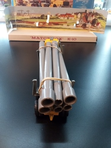 Matchbox K10-b Scammell Pipe Truck 1967 In Original W2 Box - Picture 6 of 16