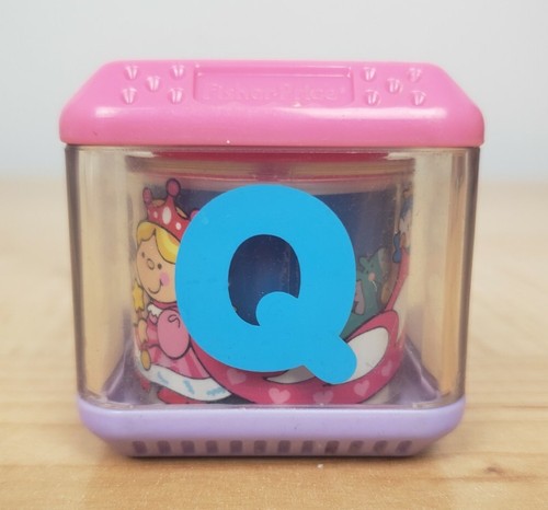 Alphabet Letter Q Queen Fisher Price Peek A Boo Block