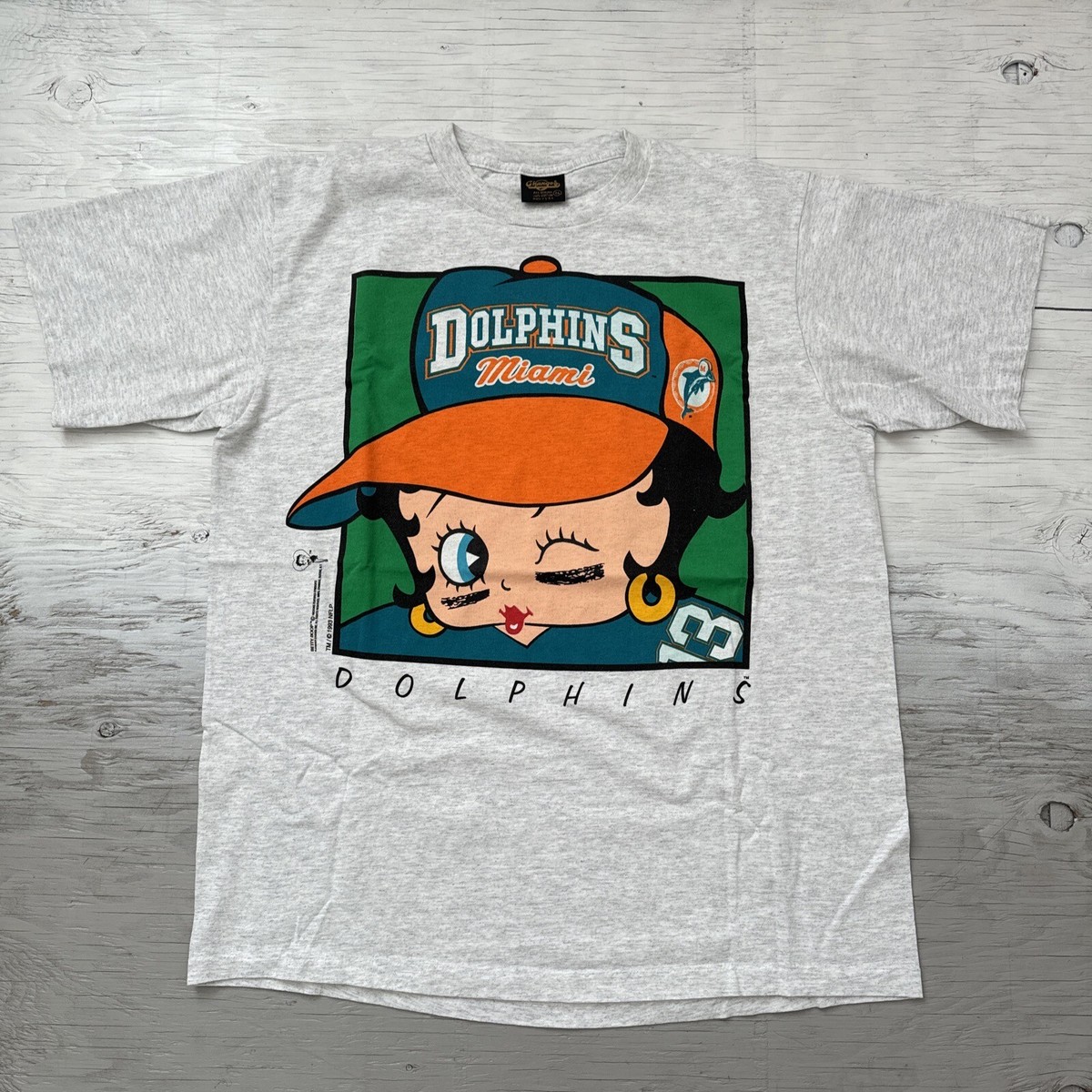 Dolphins ベティ・ブープ Tシャツ Lサイズ
