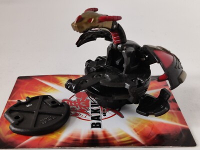Bakugan Battle Brawlers BakuBlaster Darkus Blast Dragonoid Covered With 50G Disc