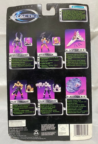 Battlestar Galactica: Starbuck Figur Trendmasters 1996 - Bild 4 von 4
