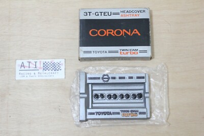 Rare Jdm Toyota Corona 3t Gteu Turbo Headcover Ashtray Desk Display Newold Stock Ebay
