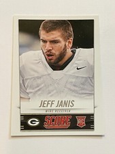 2014 Panini Score Football Rookie #382 - Jeff Janis RC - Green Bay Packers